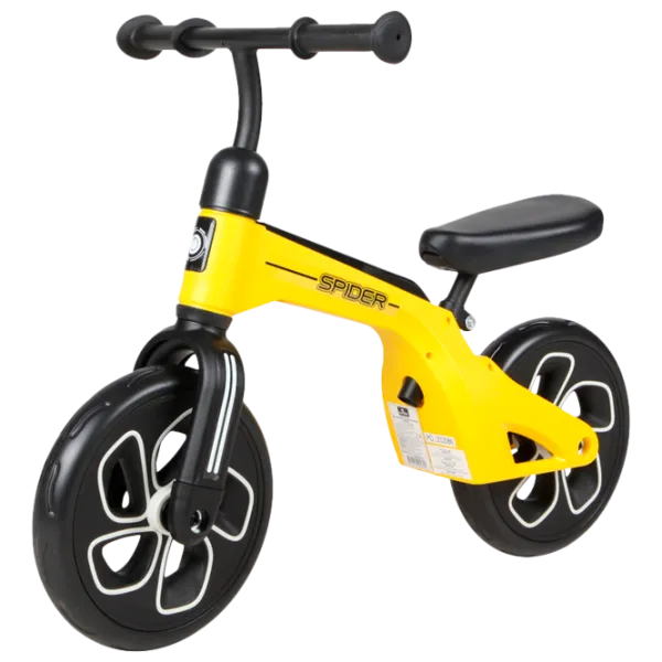 Bicicletă fără pedale Lorelli Spider 10" Yellow Black photo 1 Bicicletă fără pedale Lorelli Spider 10" Yellow Black photo 1