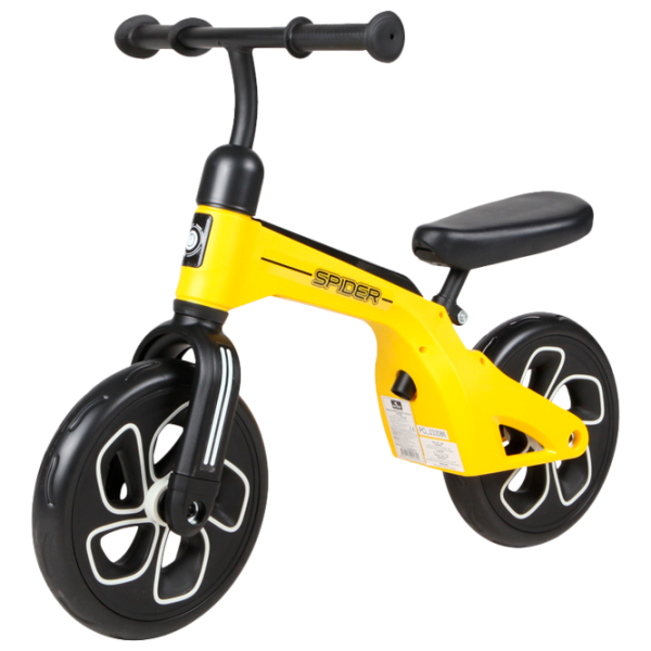 Bicicletă fără pedale Lorelli Spider 10" Yellow Black photo 1 Bicicletă fără pedale Lorelli Spider 10" Yellow Black photo 1