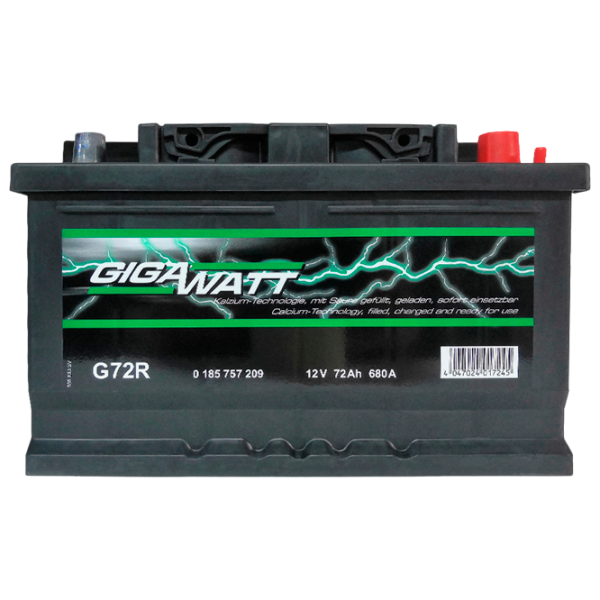 Acumulator auto Gigawatt 72AH S4 007 680 A photo 1 Acumulator auto Gigawatt 72AH S4 007 680 A photo 1