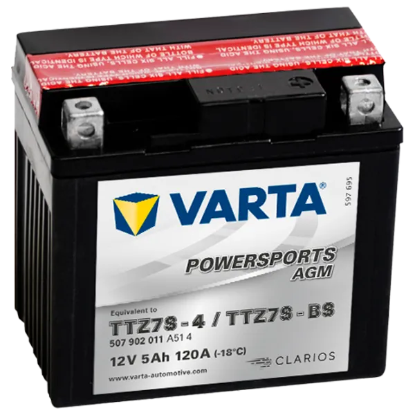 Acumulator auto Varta Powersports AGM 120A photo 1