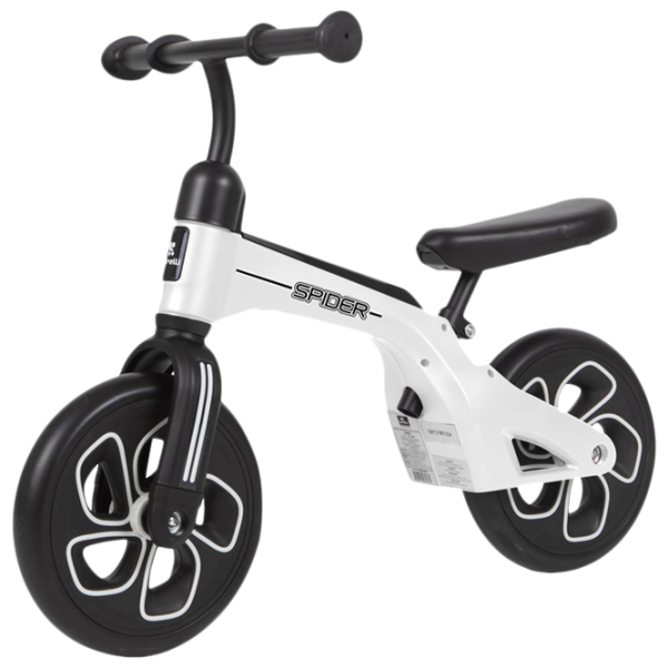 Bicicletă fără pedale Lorelli Spider 10" White Black photo 1 Bicicletă fără pedale Lorelli Spider 10" White Black photo 1