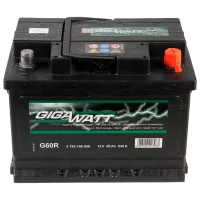 Авто аккумулятор Gigawatt 60AH S4 004 540 AA