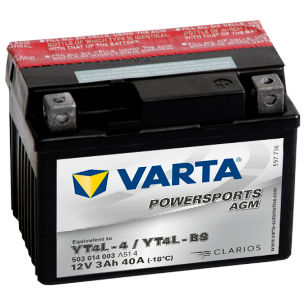 Acumulator auto Varta Powersports AGM 40A photo 1