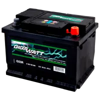 Авто аккумулятор Gigawatt 53AH S4 004 470A