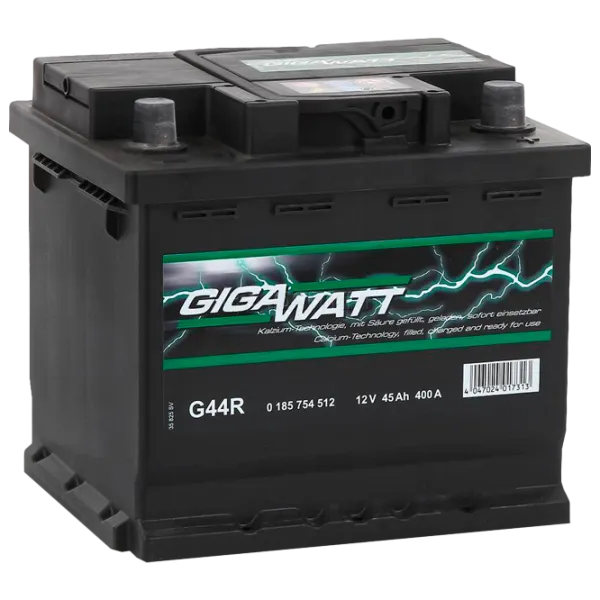 Авто аккумулятор Gigawatt 45AH S3 002 400 AA photo 1 Авто аккумулятор Gigawatt 45AH S3 002 400 AA photo 1