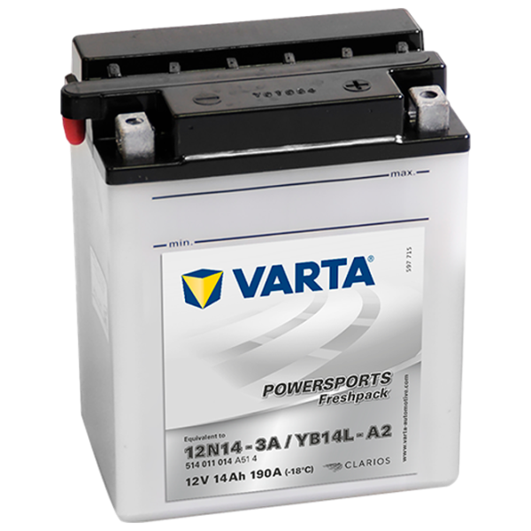 Acumulator auto Varta Powersports Freshpack 190A photo 1
