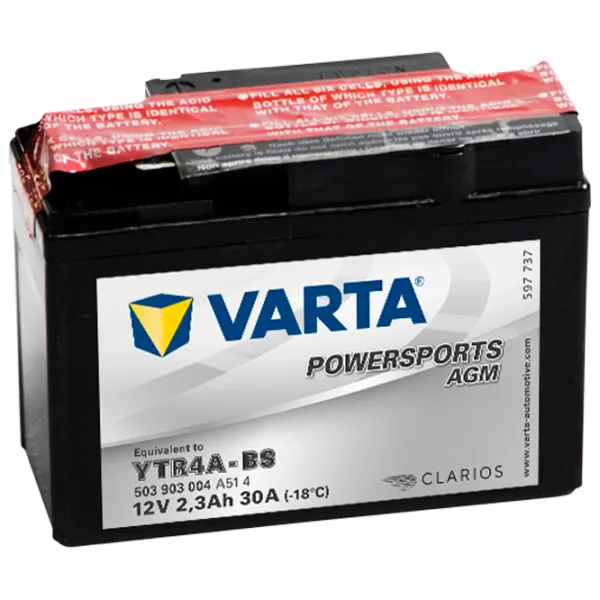 Авто аккумулятор Varta Powersports AGM 30A photo 1