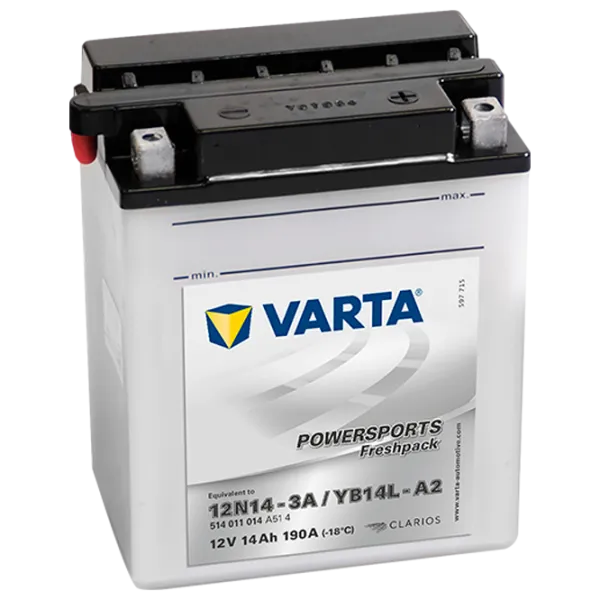 Acumulator auto Varta Powersports Freshpack 190A photo 1