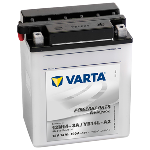 Acumulator auto Varta Powersports Freshpack 190A photo 1