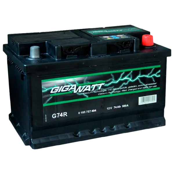 Авто аккумулятор Gigawatt 74AH S4 008 680 A photo 1 Авто аккумулятор Gigawatt 74AH S4 008 680 A photo 1