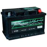 Авто аккумулятор Gigawatt 74AH S4 008 680 A