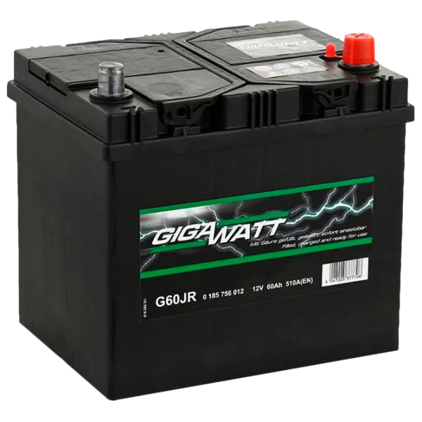 Acumulator auto Gigawatt 60AH S4 024 510A photo 1 Acumulator auto Gigawatt 60AH S4 024 510A photo 1
