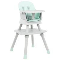 Scaun de masă Kikka Boo Eat N Play (31004010125) Transformer/ 6 luni/ Mint