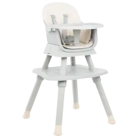 Scaun de masă Kikka Boo Eat N Play (31004010126) Transformer/ 6 luni/ Beige