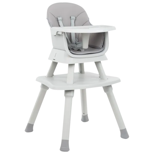 Стульчик для кормления Kikka Boo Eat N Play (31004010124) Трансформер/ 6 месяцев/ Серый photo 1 Стульчик для кормления Kikka Boo Eat N Play (31004010124) Трансформер/ 6 месяцев/ Серый photo 1