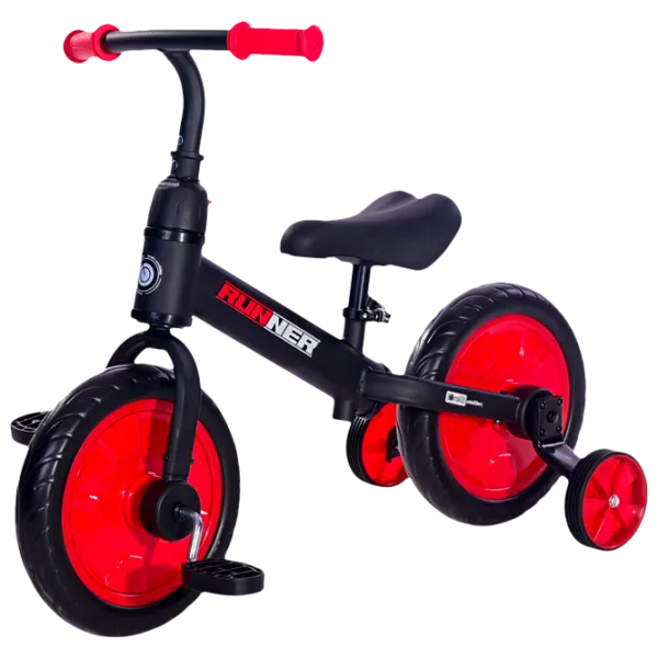 Bicicletă fără pedale Lorelli Runner 11" Metal/ Red Black photo 1 Bicicletă fără pedale Lorelli Runner 11" Metal/ Red Black photo 1