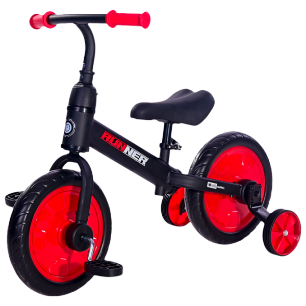 Bicicletă fără pedale Lorelli Runner 11" Metal/ Red Black photo 1 Bicicletă fără pedale Lorelli Runner 11" Metal/ Red Black photo 1