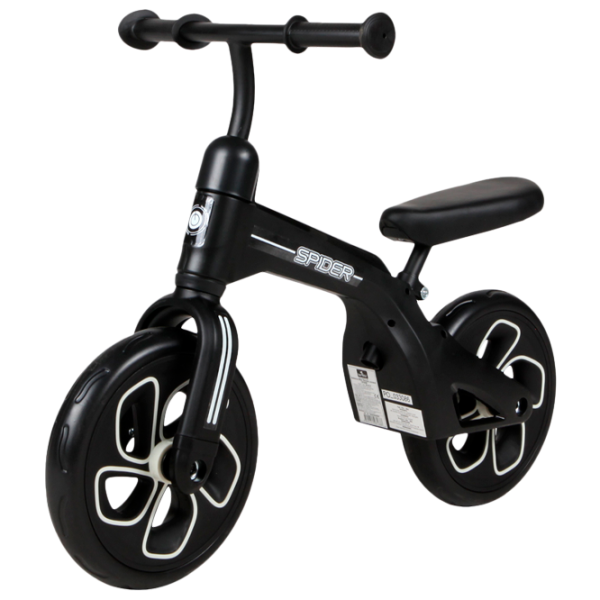 Bicicletă fără pedale Lorelli Spider 10" Black White photo 1 Bicicletă fără pedale Lorelli Spider 10" Black White photo 1