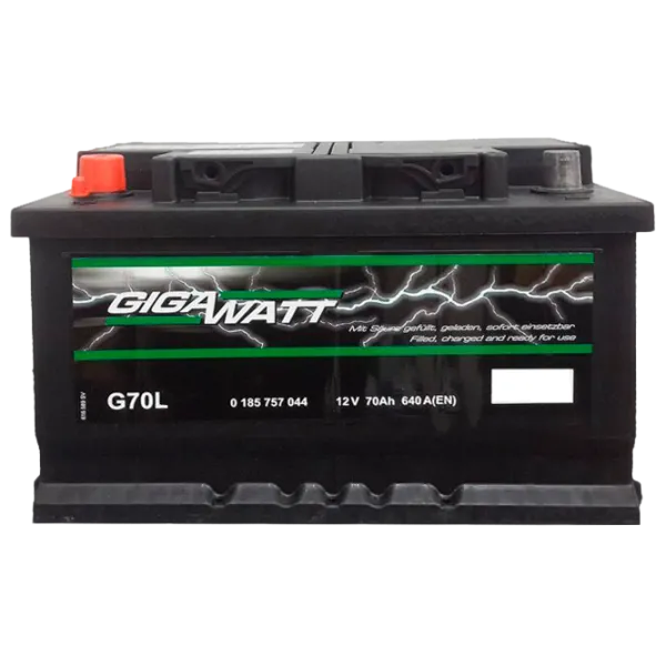 Авто аккумулятор Gigawatt 70AH S3 007 640 AA photo 1 Авто аккумулятор Gigawatt 70AH S3 007 640 AA photo 1