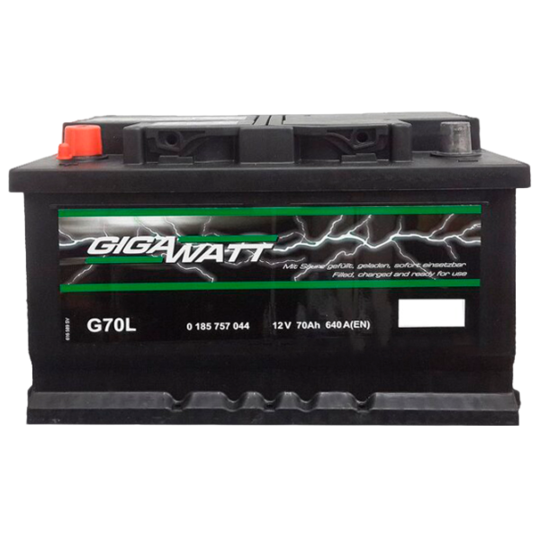 Авто аккумулятор Gigawatt 70AH S3 007 640 AA photo 1 Авто аккумулятор Gigawatt 70AH S3 007 640 AA photo 1