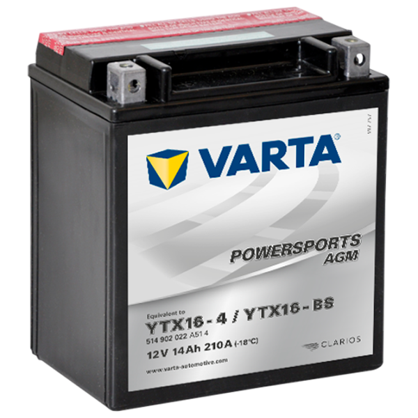 Авто аккумулятор Varta Powersports AGM 210A photo 1
