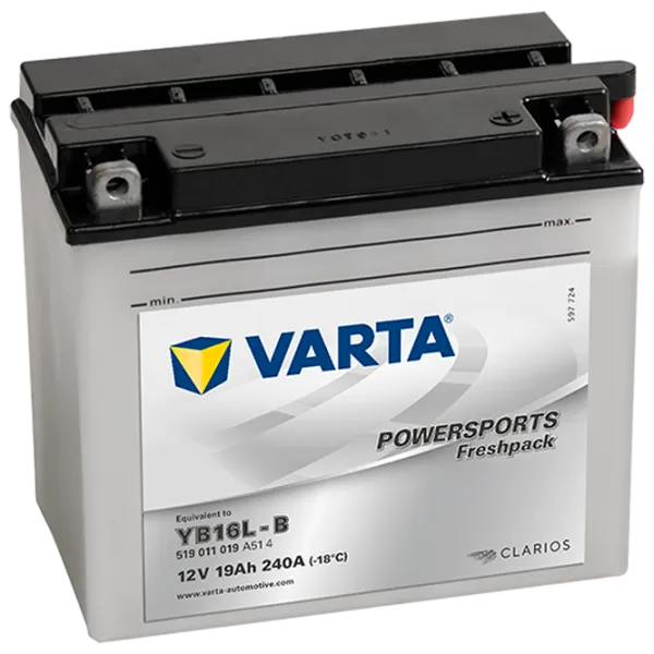 Acumulator auto Varta Powersports Freshpack 240A photo 1