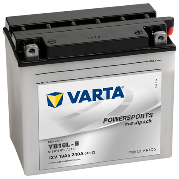 Acumulator auto Varta Powersports Freshpack 240A photo 1