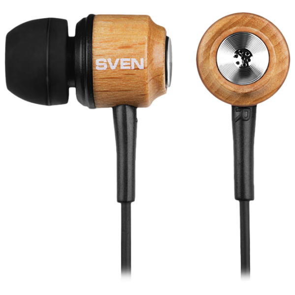 Наушники Sven SEB 12 WD Wooden Черный Проводная/ Персональный photo 1 Наушники Sven SEB 12 WD Wooden Черный Проводная/ Персональный photo 1