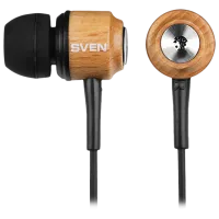 Căști Sven SEB 12 WD Wooden Black Cu fir/ Personal