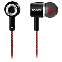 Căști Sven E-108 Red Black Cu fir/ Personal