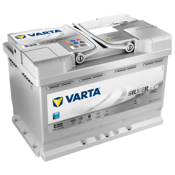 Acumulator auto Varta Silver Dynamic AGM E39 760 AA photo 1