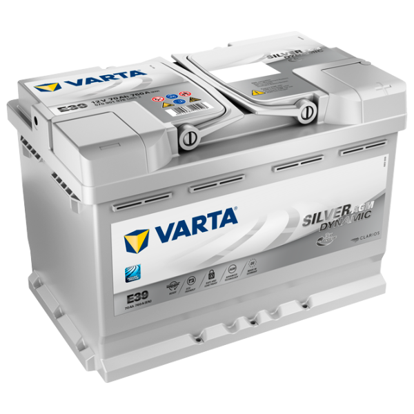 Acumulator auto Varta Silver Dynamic AGM E39 760 AA photo 1