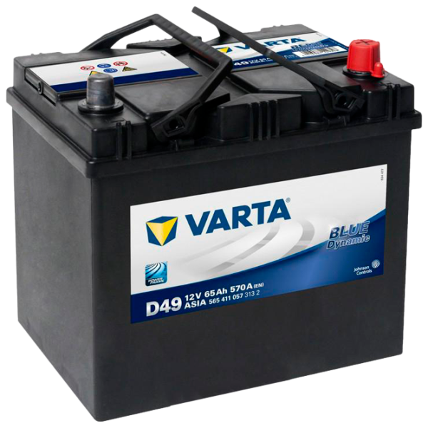 Авто аккумулятор Varta Blue Dynamic D49 570A photo 1