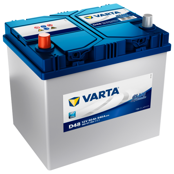 Авто аккумулятор Varta Blue Dynamic D48 540 AA photo 1
