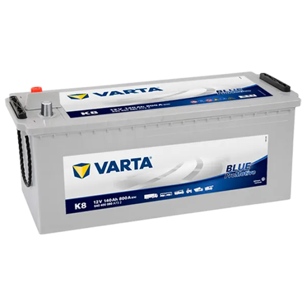 Acumulator auto Varta Promotive Heavy Blue K8 (640 400 080) 800 AA photo 1