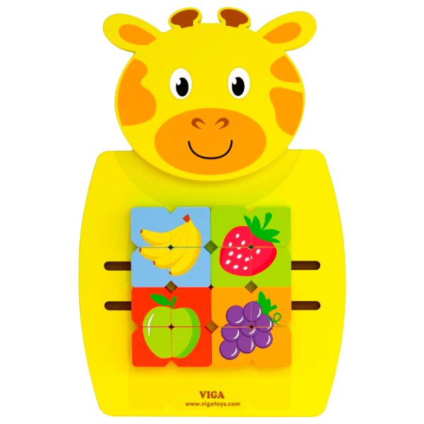 Настольная игра VIGA Mosaic Fruits 1.5+/ Развитие photo 1 Настольная игра VIGA Mosaic Fruits 1.5+/ Развитие photo 1