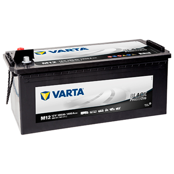Acumulator auto Varta Promotive Black M12 (680 011 140) 1400A photo 1