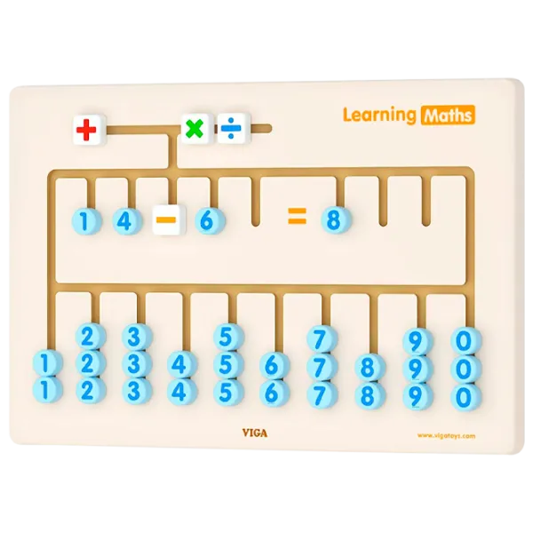 Настольная игра VIGA Learning Maths 3+/ Развитие photo 1 Настольная игра VIGA Learning Maths 3+/ Развитие photo 1