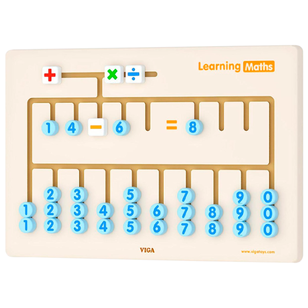 Настольная игра VIGA Learning Maths 3+/ Развитие photo 1 Настольная игра VIGA Learning Maths 3+/ Развитие photo 1