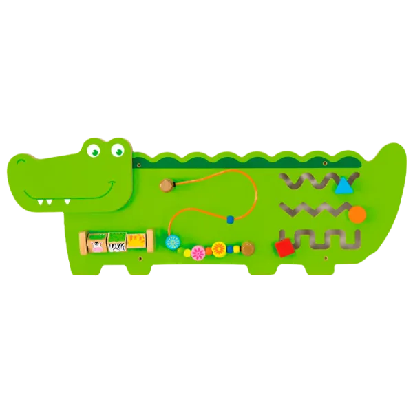 Joc de masă VIGA Wall Toy-Crocodile 1+/ Dezvoltare photo 1 Joc de masă VIGA Wall Toy-Crocodile 1+/ Dezvoltare photo 1