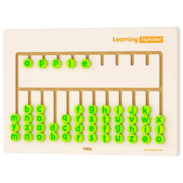 Joc de masă VIGA Learning Alphabet 3+/ Dezvoltare photo 1