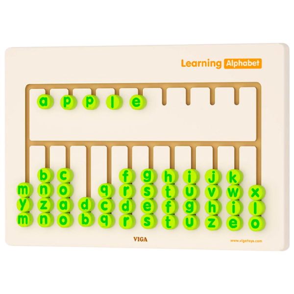 Joc de masă VIGA Learning Alphabet 3+/ Dezvoltare photo 1