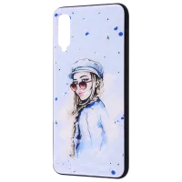 Чехол для смартфона Samsung Galaxy A12/ Galaxy M12 WAVE/ Back/ PC/ TPU/ Синий