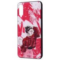 Чехол для смартфона Samsung Galaxy A12/ Galaxy M12 WAVE/ Back/ PC/ TPU/ Красный