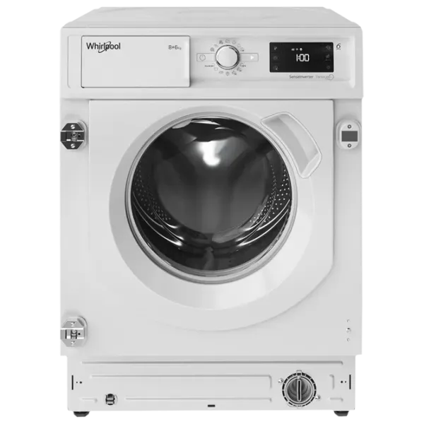 Mașină de spălat cu uscător Whirlpool BI WDWG 861484 EU 8 kg / 1400 rpm / White photo 1