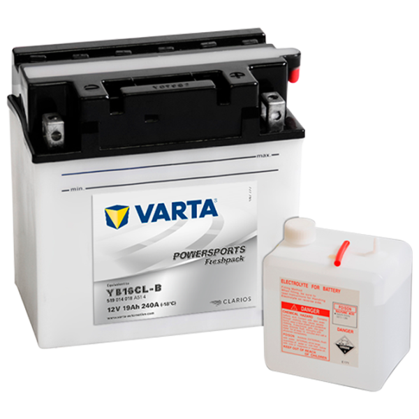 Авто аккумулятор Varta Powersports Freshpack (519 014 018) 240A photo 1