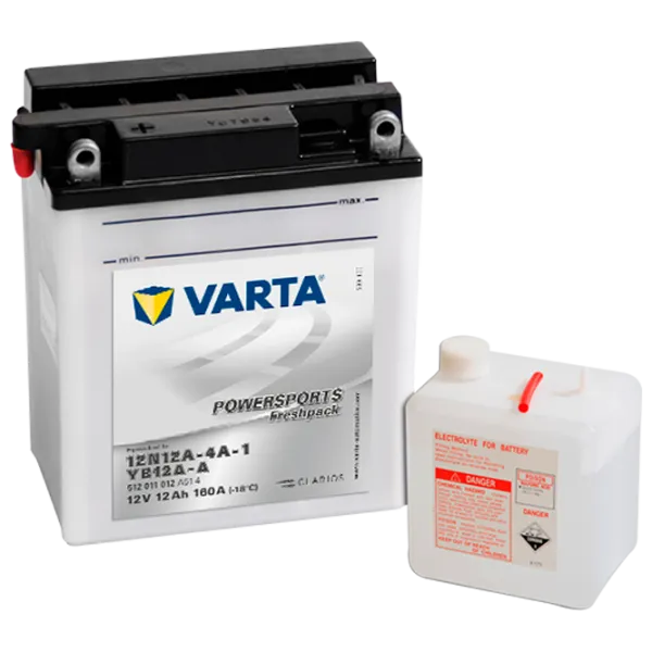 Acumulator auto Varta Powersports Freshpack (512 013 012) 160A photo 1