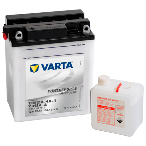Acumulator auto Varta Powersports Freshpack (512 013 012) 160A photo 1