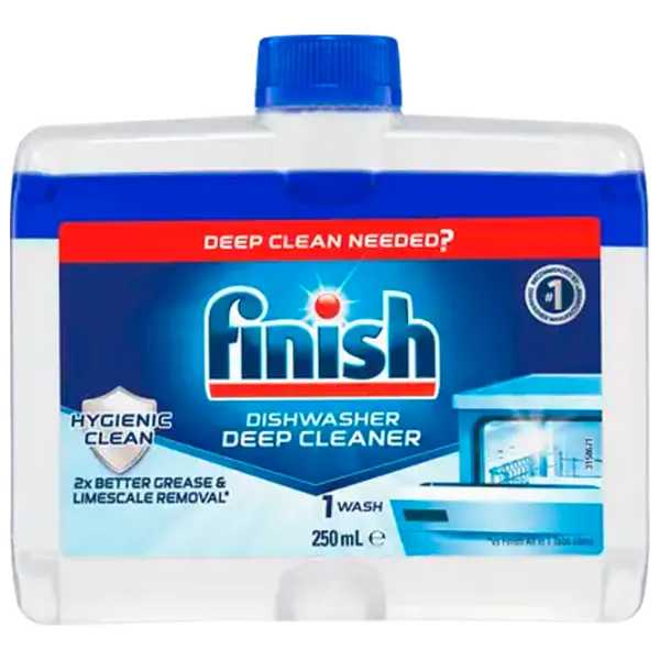 Soluție pentru mașină de spălat vase FINISH Hygienic Clean 154103 pentru îndepartarea murdăriei photo 1