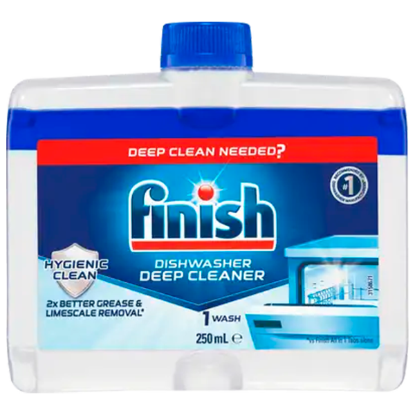 Soluție pentru mașină de spălat vase FINISH Hygienic Clean 154103 pentru îndepartarea murdăriei photo 1